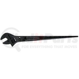3239 by KLEIN TOOLS - Klein Tools&#174; Adjustable-Head Construction Wrench, 1-1/2"" Opening, 11-1/64"" to 17"" Range