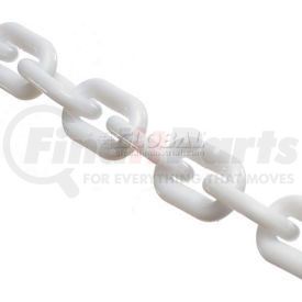 954112/ by GLOBAL INDUSTRIAL - Global Industrial&#153; Plastic Chain Barrier, 1-1/2"x50'L, White