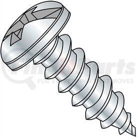 HBA88032 by TITAN FASTENERS - #8 x 1" Teks Screw - Phillips Pan Head - #2 Pt - Steel - Zinc Plated - Pkg of 100