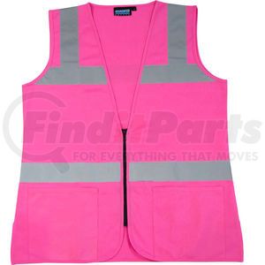 61913 by ERB - Aware Wear&#174; S721 Non-ANSI Female Vest, 61913, Pink, 2XL