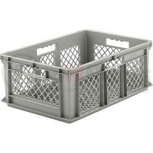 EF6223.GY1 by SCHAEFFER MATERIAL - SSI Schaefer Euro-Fix Mesh Container EF6223 - 24" x 16" x 8", Gray