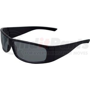 17921 by ERB - Boas&#174; Xtreme Safety Glasses, ERB Safety, 17921 - Black Frame, Smoke Lens