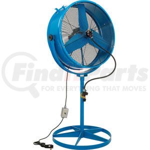 60031 by AIRMASTER FAN COMPANY - Airmaster Fan 60031 30" Evaporative Blower Pedestal Fan 8800CFM