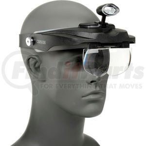 CP-60 by CARSON OPTICAL - Carson Optical Magnivisor&#153; Deluxe Head Visor Magnifier