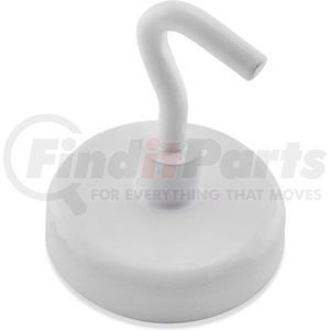 MHHH14BX by MASTER MAGNETICS - Master Magnetics Ceramic Magnetic Hook MHHH14BX - 14 Lbs. Pull White Enamel Paint