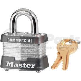 652978-3KA-A2014 by MASTER LOCK - Master Lock&#174; No. 3KA Laminated Padlock - 3/4" Shackle - Keyed Alike