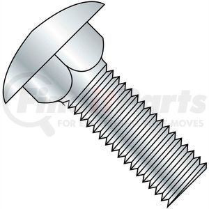 489026 by BRIGHTON-BEST - Carriage Bolt - 1/4-20 x 2-1/2" - Round Head - Steel - Zinc CR+3 - Grade A - FT - A307 - Pkg of 100