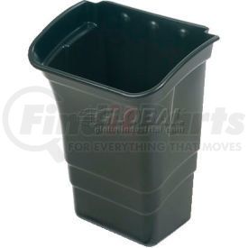 FG335388BLA by RUBBERMAID - Rubbermaid&#174; Refuse Bin, 8 Gallon, Black