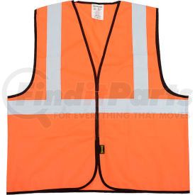 ECO-G-O2/3X by OCCUNOMIX - OccuNomix Class 2 Solid Vest Hi-Vis Orange 2XL/3XL, ECO-G-O2/3X