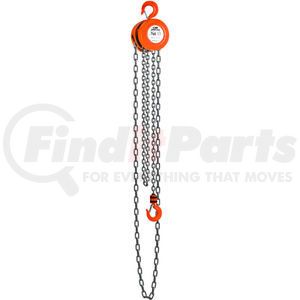 2255A by COLUMBUS MCKINNON - CM Series 622 Hand Chain Hoist 1/2 Ton Capacity 10' Lift