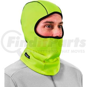 16829 by ERGODYNE - Ergodyne&#174; N-Ferno&#174; 6821 Balaclava Face Mask, Fleece, Lime