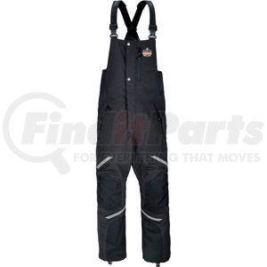 41212 by ERGODYNE - Ergodyne&#174; N-Ferno&#174; 6471 Thermal Overalls, Black, S, 41212