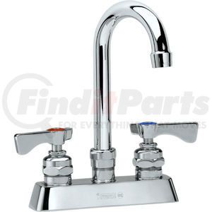 15-301L by KROWNE - Krowne 15-301L - Royal Series 4" Center Deck Mount Faucet, 6" Gooseneck Spout