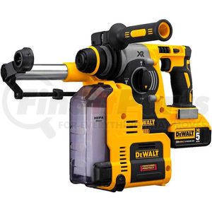 DCH273P2DH by DEWALT - DeWALT DCH273P2DH 20V MAX 1" Cordless SDS-plus Brushless L-Shape Rotary Hammer Kit & Dust Extractor