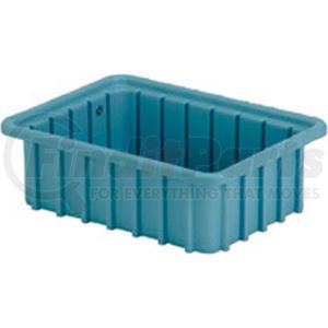 DC1035  Lt Blue by LEWIS-BINS.COM - LEWISBins Divider Box  DC1035 10-13/16" x 8-5/16" x 3-1/2", Light Blue