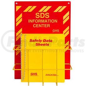 3024 by HORIZON MFG ENTERPRISES, INC - Horizon Mfg. English SDS Binder and Safety Station, 3024, 3"W