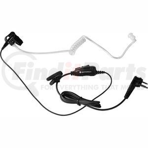 HKLN4601 by MOTOROLA - Motorola HKLN4601 1-Wire Surveillance Earpiece with In-line Clip PTT Mic