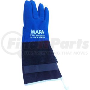 CRYPLS203810 by MAPA PRO - MAPA&#174; Cryoplus 2.0 Waterproof Cryogenic Glove, Leather Safety Cuff, 15"L, Size 10, CRYPLS203810