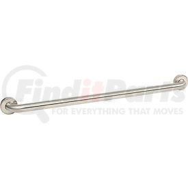 B-6806x36 by BOBRICK - Bobrick&#174; 1-1/2" Dia. Straight Satin Grab Bar 36"W - B-6806x36