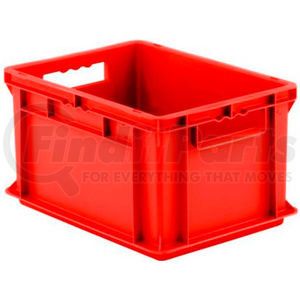 EF4220.RD1 by SCHAEFFER MATERIAL - SSI Schaefer Euro-Fix Solid Container EF4220 - 16" x 12" x 9", Red