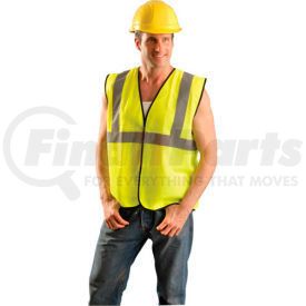 ECO-G-OL/XL by OCCUNOMIX - OccuNomix Class 2 Solid Vest Hi-Vis Orange L/XL, ECO-G-OL/XL