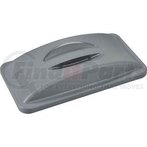 A-PR003GY by GLOBAL INDUSTRIAL - Global Industrial&#153; Solid Recycling Lid With Handle, Gray