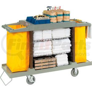 603575 by GLOBAL INDUSTRIAL - Global Industrial&#8482; Hotel Cart, Housekeeping Cart