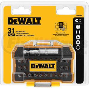 DWAX200 by DEWALT - DeWALT&#174; Security Set, DWAX200, 31 Pieces