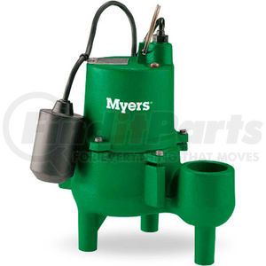 SRM4PC-1 by PENTAIR - Myers SRM4 Series 4/10 HP Cast Iron Sewage Pump