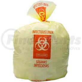 HD33YE by ELKAY - High Density Yellow Infectious Linen Liner, 14 Microns, 31" x 43", Pkg Qty 250