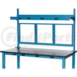 249291ABL by GLOBAL INDUSTRIAL - Global Industrial&#153; Panel Mounting Kit for 48 Bench - Blue