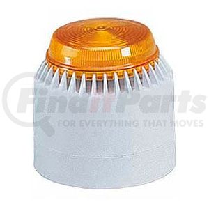 LP7-18-30A by FEDERAL SIGNAL - Federal Signal LP7-18-30A Strobe/sounder, 18-30VDC, Amber