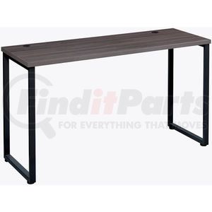 695596 by HIRSH INDUSTRIES INC - Interion&#174; Open Plan Standing Height Desk - 60"W x 24"D x 40"H - Charcoal Top with Black Legs