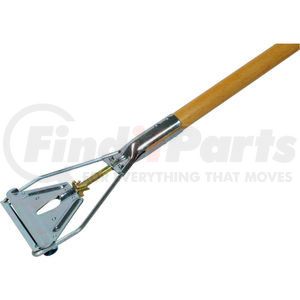 FGH516000000 by RUBBERMAID - Rubbermaid Easy Change Style Mop Handle - Steel Head - 60"L - Hardwood