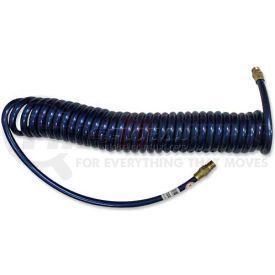 14X25B04 by GUARDIAR - Guardair 14X25B04 1/4" x 25' Recoil Air Hose Polyurethane 100 psi Blue