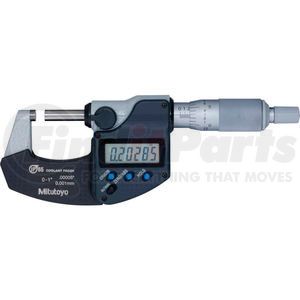 293-340-30 by MITUTOYO - Mitutoyo 293-340-30 Digimatic 0-1"/25.4MM Fast Measure IP65 Digital Micrometer Ratchet Stop Thimble