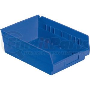 QSB107BL by QUANTUM STORAGE SYSTEMS - Global Industrial&#153; Plastic Nesting Storage Shelf Bin 8-3/8"W x 11-5/8"D x 4"H Blue