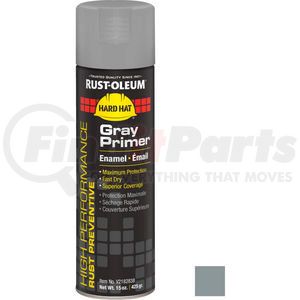 V2182838 by RUST-OLEUM - Rust-Oleum High Performance V2100 Rust Preventive Enamel Aerosol, Gray Primer, 15 oz. - V2182838