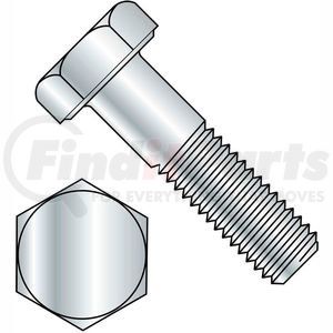 403010 by BRIGHTON-BEST - Hex Cap Screw - 1/4-20 x 1/2" - Steel - Zinc CR+3 - Grade 2 - FT - Pkg of 100 - Brighton-Best 403010