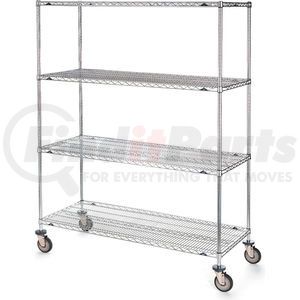 5444900 by METRO - Metro Super Erecta Shelf Trucks with Wire Shelves - 48" Wx18" D Shelf - 79" H