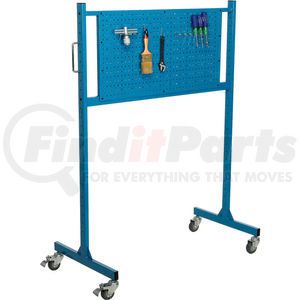 319090 by GLOBAL INDUSTRIAL - Global Industrial&#153; 48" W Pegboard Panel Rack, Blue