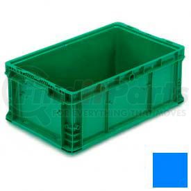 NXO2415-9-BL by LEWIS-BINS.COM - ORBIS Stakpak NXO2415-9 Modular Straight Wall Container, 24"L x 15"W x 9-1/2"H, Blue