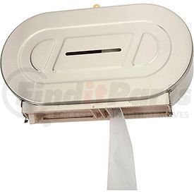 B-2892 by BOBRICK - Bobrick&#174; ClassicSeries&#153; Surface Mounted Twin Jumbo Tissue Dispenser - B-2892