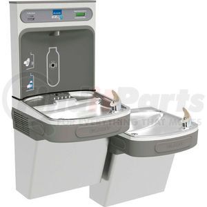 LZSTL8WSSK by ELKAY - Elkay EZH2O Water Refilling Station, Wall Mount, Bi-Level, W/Filter, Stainless Steel, LZSTL8WSSK