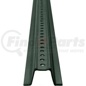 054-00001 by TAPCO - 054-00001 U-Channel Sign Post, 6'L, 2 lbs./ft., Green