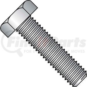 500066 by BRIGHTON-BEST - Hex Tap Bolt - 5/16-18 x 2-1/2" - Grade A - Carbon Steel - Zinc CR+3 - FT - UNC - A307 - Pkg of 50