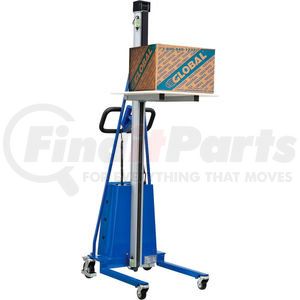 E100R by GLOBAL INDUSTRIAL - Global Industrial&#8482; Battery Powered Office Work Positioner Lift Truck 220 Lb. Capacity