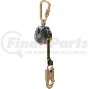 63011-00B by MSA - MSA V-Tec&#8482; Mini Personal Fall Limiter, 6' Web Single Leg, Snap Hook, 63011-00B