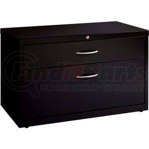 24320 by HIRSH INDUSTRIES INC - Interion&#174; 36" Low Credenza with File Cabinet - Black