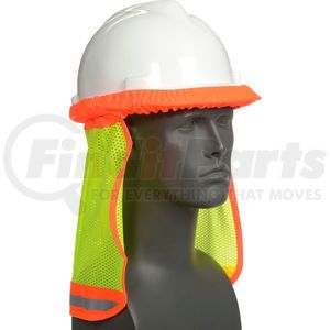 10098032 by MSA - MSA Sunshade&#8482; Hard Hat Accessory, Yellow-Green, 10098032